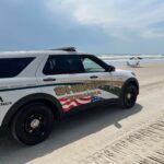 Sheriff patrol vehicle on patrol